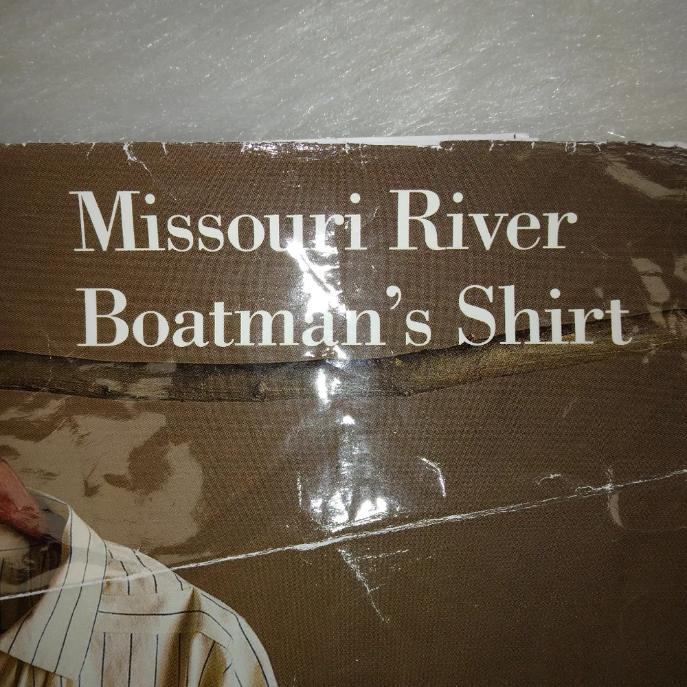 PATTERN Folkwear 204 Missouri River Boatman's Shirt, vintage, W sz 6-20,…